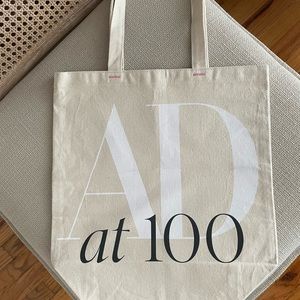AD Architectural Digest Canvas Carry Bag
